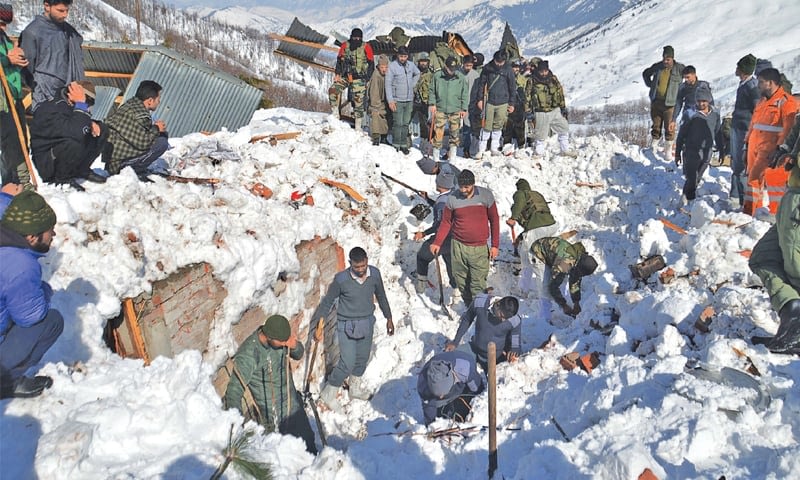 Kashmir Avalanche